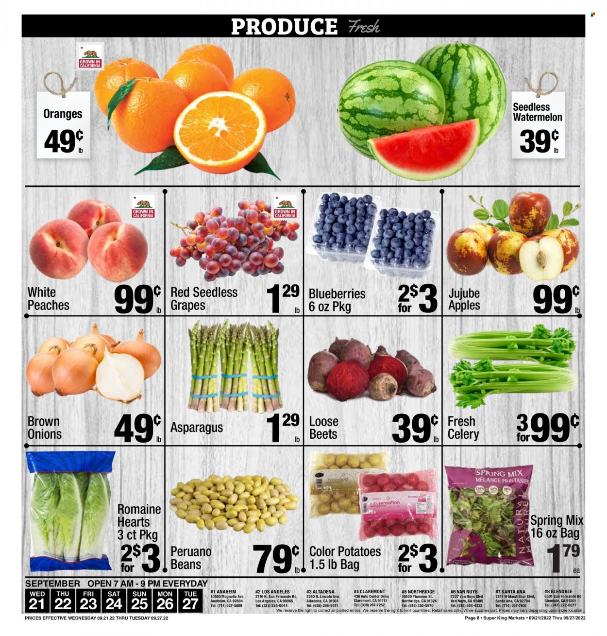 Super King Markets ad - 09/21/2022 - 09/27/2022. Page 8