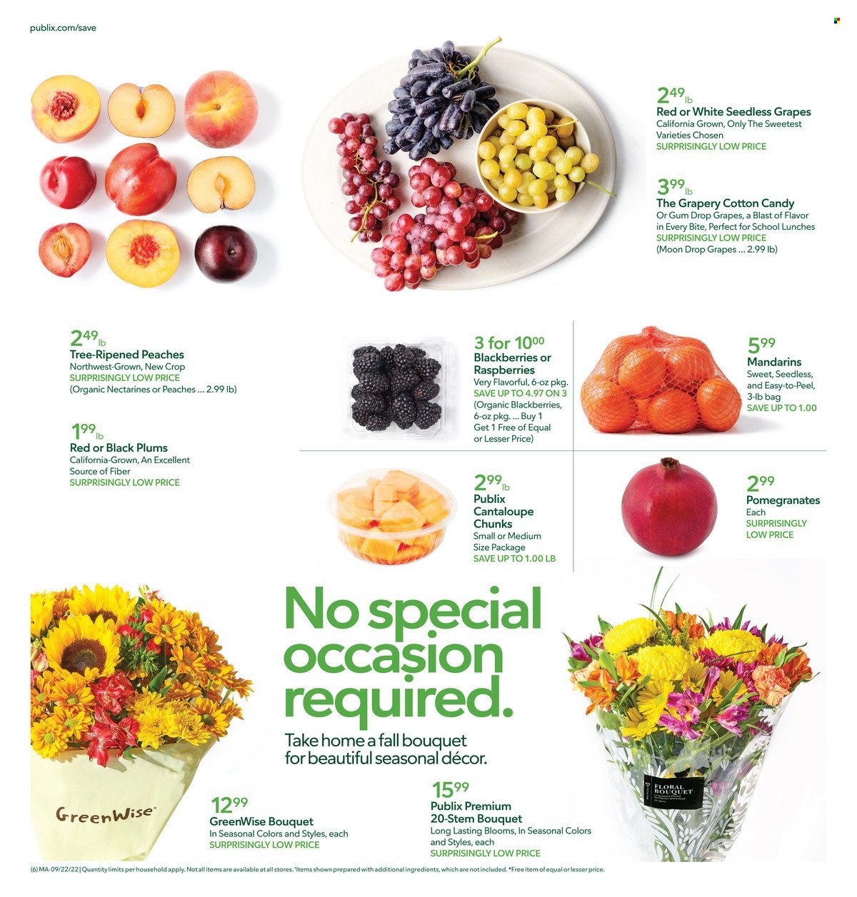 Publix ad - 09/22/2022 - 09/28/2022. Page 6