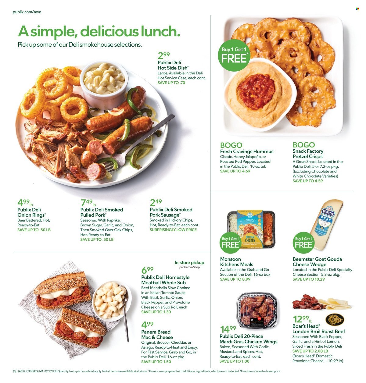Publix ad - 09/22/2022 - 09/28/2022. Page 8