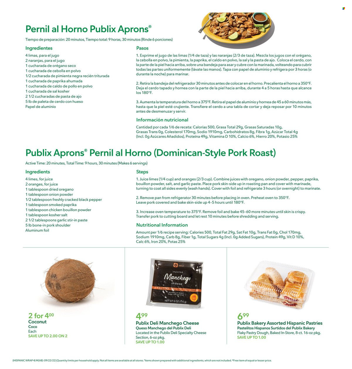 Publix ad - 09/22/2022 - 09/28/2022. Page 21