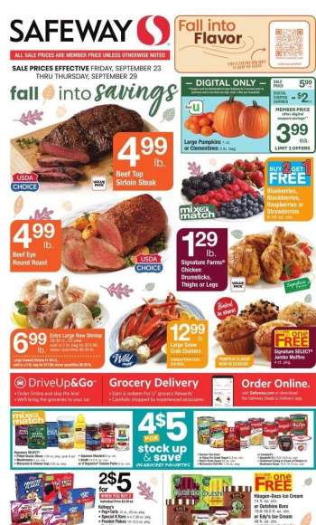 Safeway Flyer - 09/23/2022 - 09/29/2022.