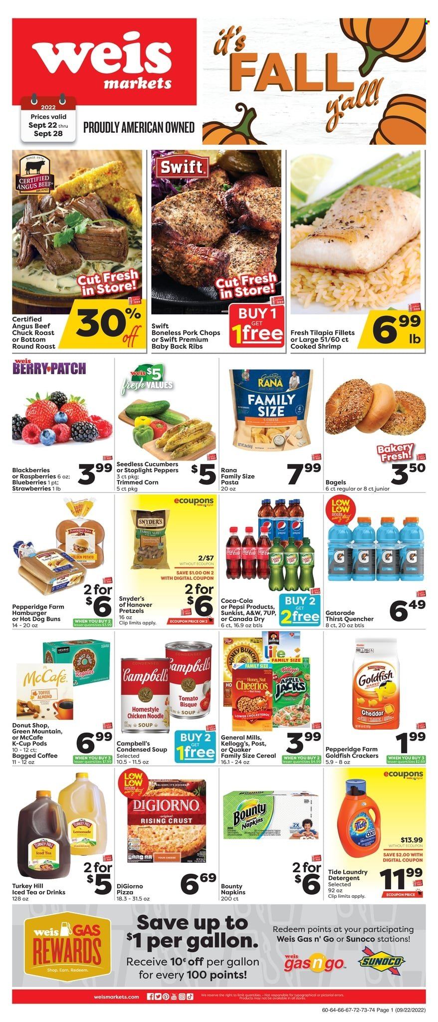 Weis ad - 09/22/2022 - 09/28/2022. Page 1