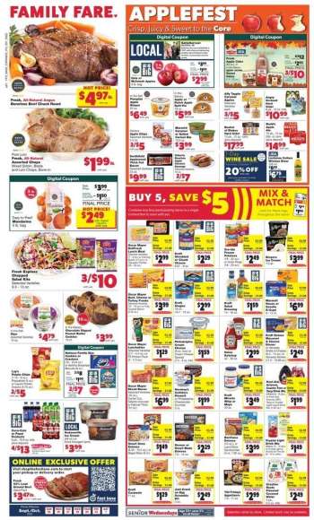 Family Fare Flyer - 09/25/2022 - 10/01/2022.