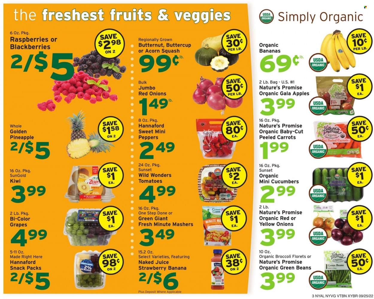Hannaford ad - 09/25/2022 - 10/01/2022. Page 3