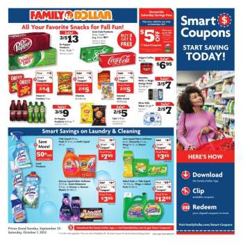 Family Dollar Flyer - 09/25/2022 - 10/01/2022.