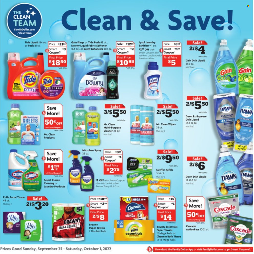 Family Dollar ad - 09/25/2022 - 10/01/2022. Page 4