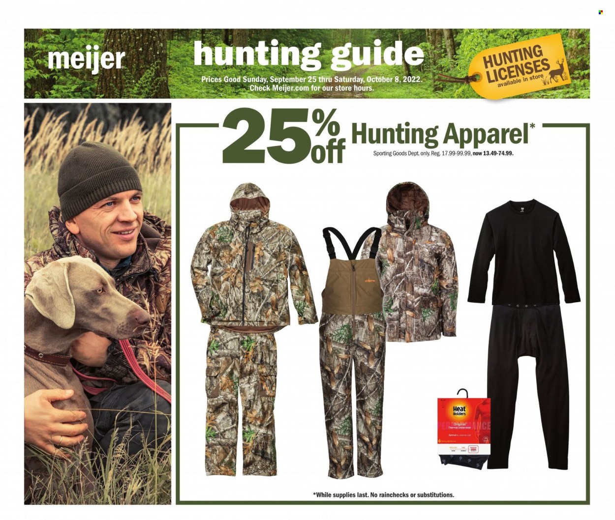 Meijer ad - 09/25/2022 - 10/08/2022. Page 1