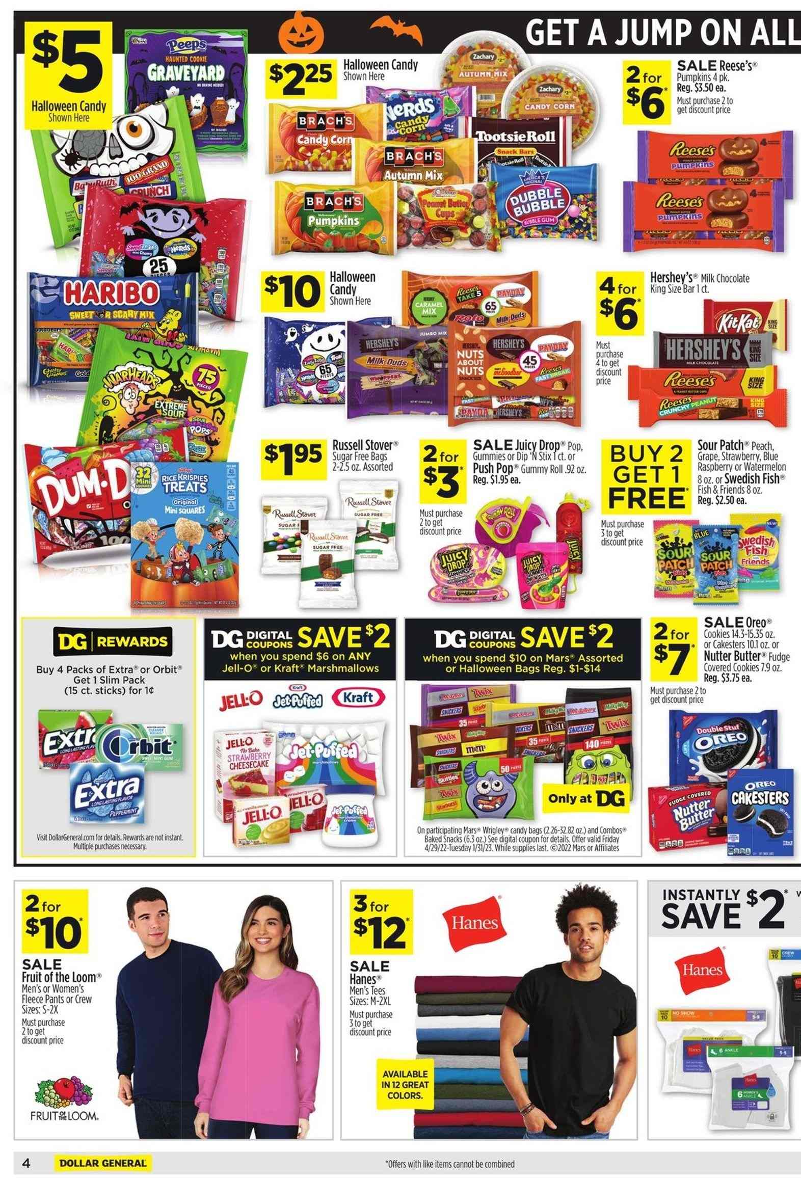 Dollar General ad - 09/25/2022 - 10/01/2022. Page 5