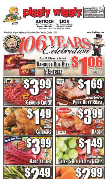 Piggly Wiggly Flyer - 09/28/2022 - 10/04/2022.