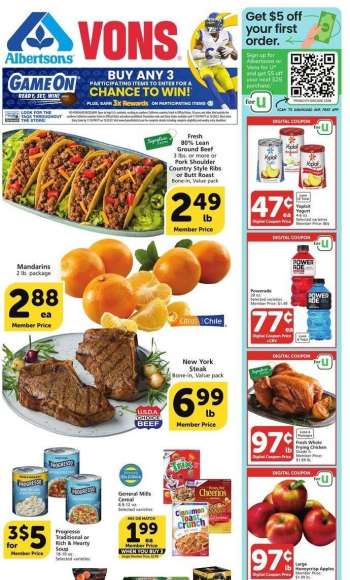 Albertsons Flyer - 09/28/2022 - 10/04/2022.
