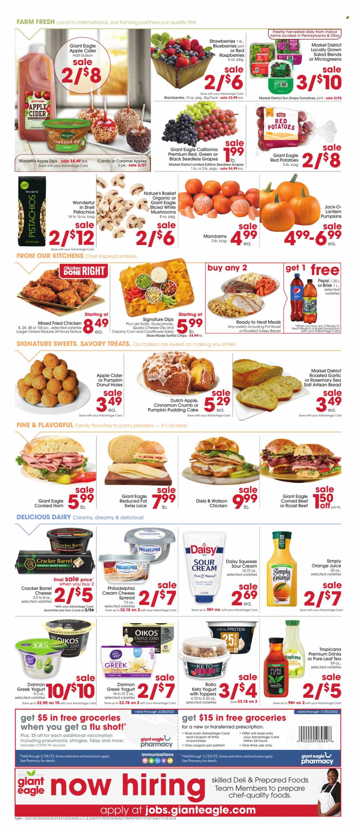 Giant Eagle ad - 09/29/2022 - 10/05/2022. Page 2