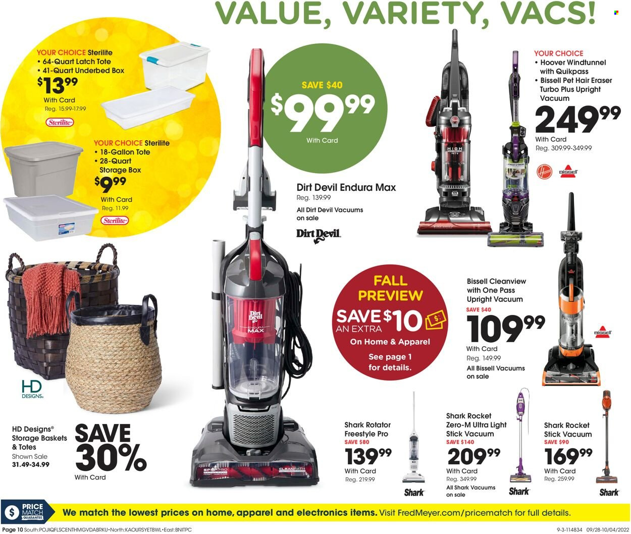 Fred Meyer ad - 09/28/2022 - 10/04/2022. Page 10