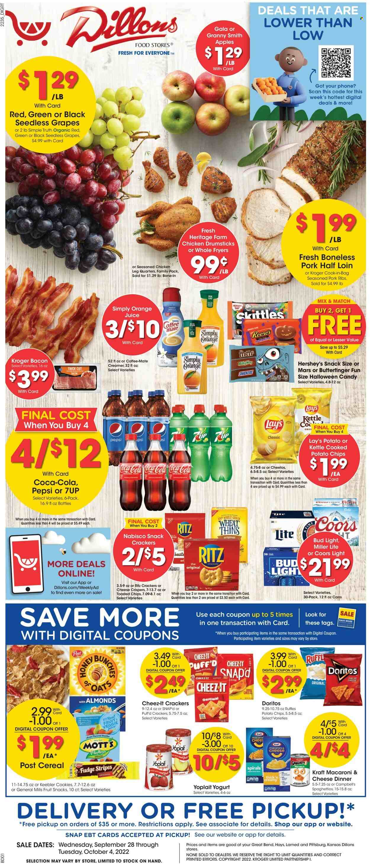 Dillons ad - 09/28/2022 - 10/04/2022. Page 1