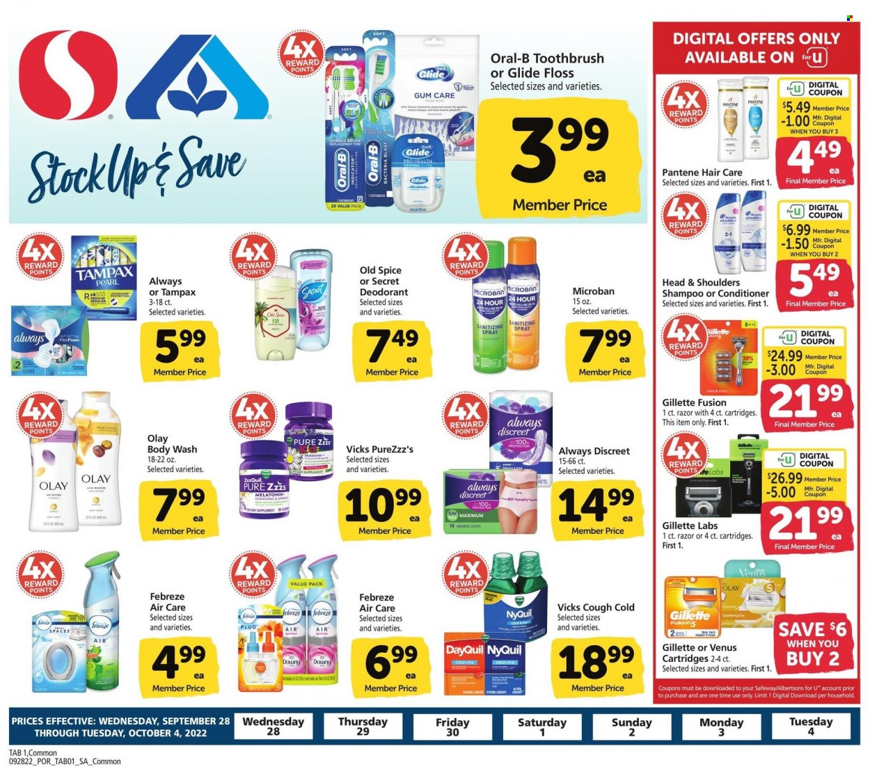 Safeway ad - 09/28/2022 - 10/04/2022. Page 6