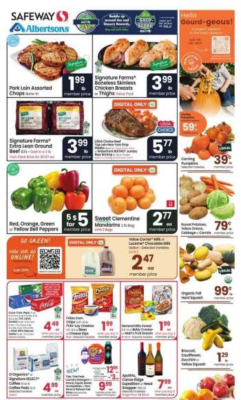Safeway Flyer - 09/28/2022 - 10/04/2022.