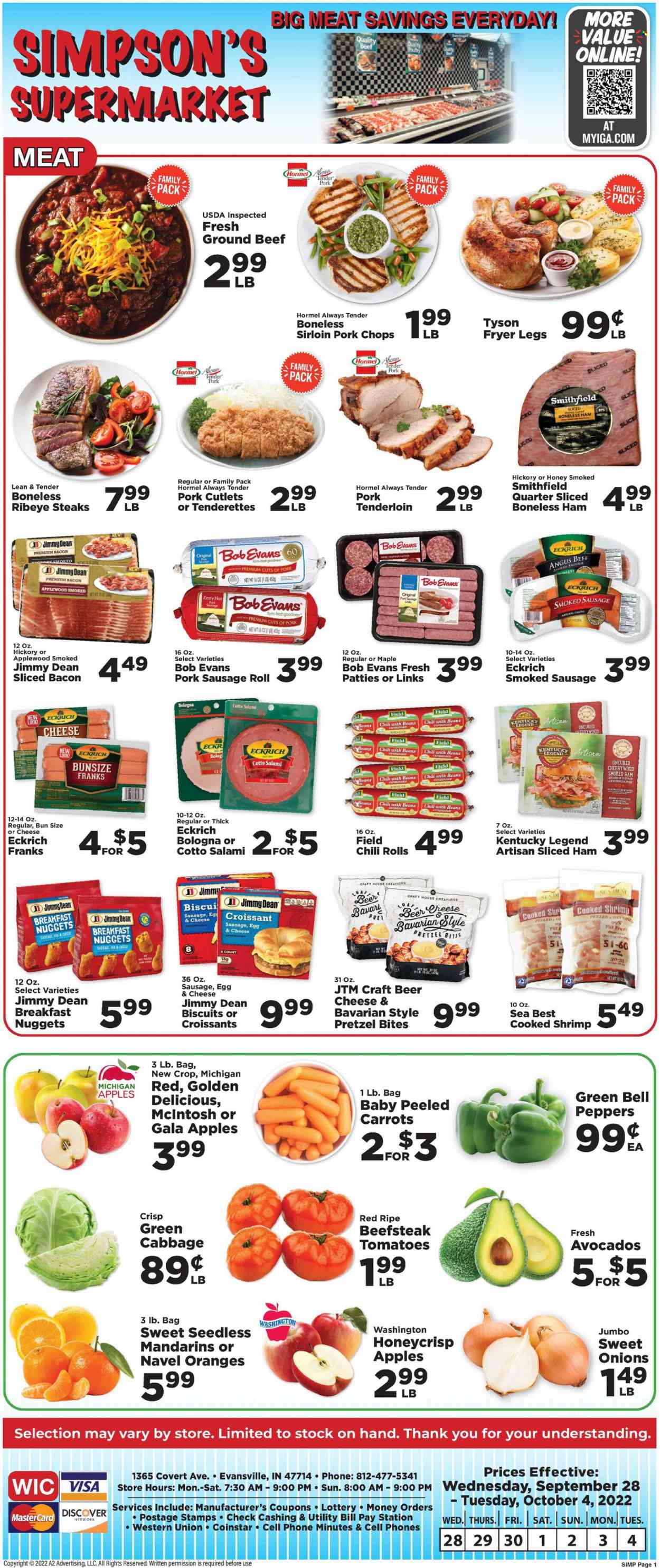 IGA ad - 09/28/2022 - 10/04/2022. Page 1