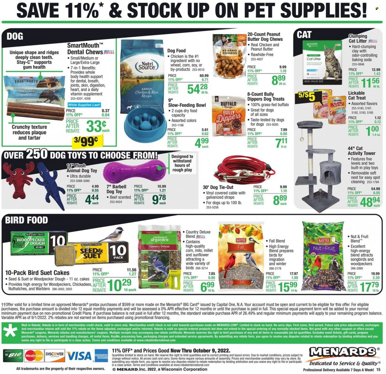Menards ad - 09/29/2022 - 10/09/2022. Page 21