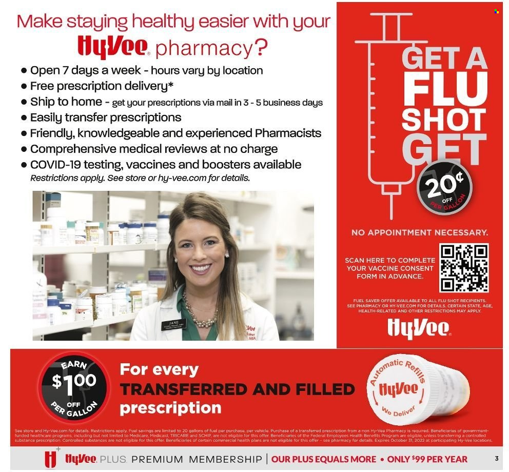 Hy-Vee ad - 09/28/2022 - 10/25/2022. Page 8