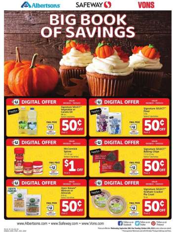 Safeway Flyer - 09/28/2022 - 10/25/2022.