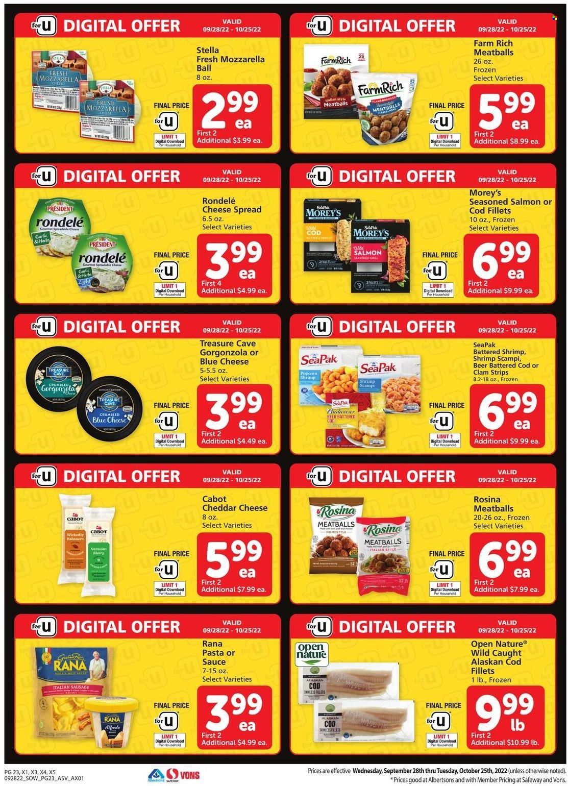 Safeway ad - 09/28/2022 - 10/25/2022. Page 23