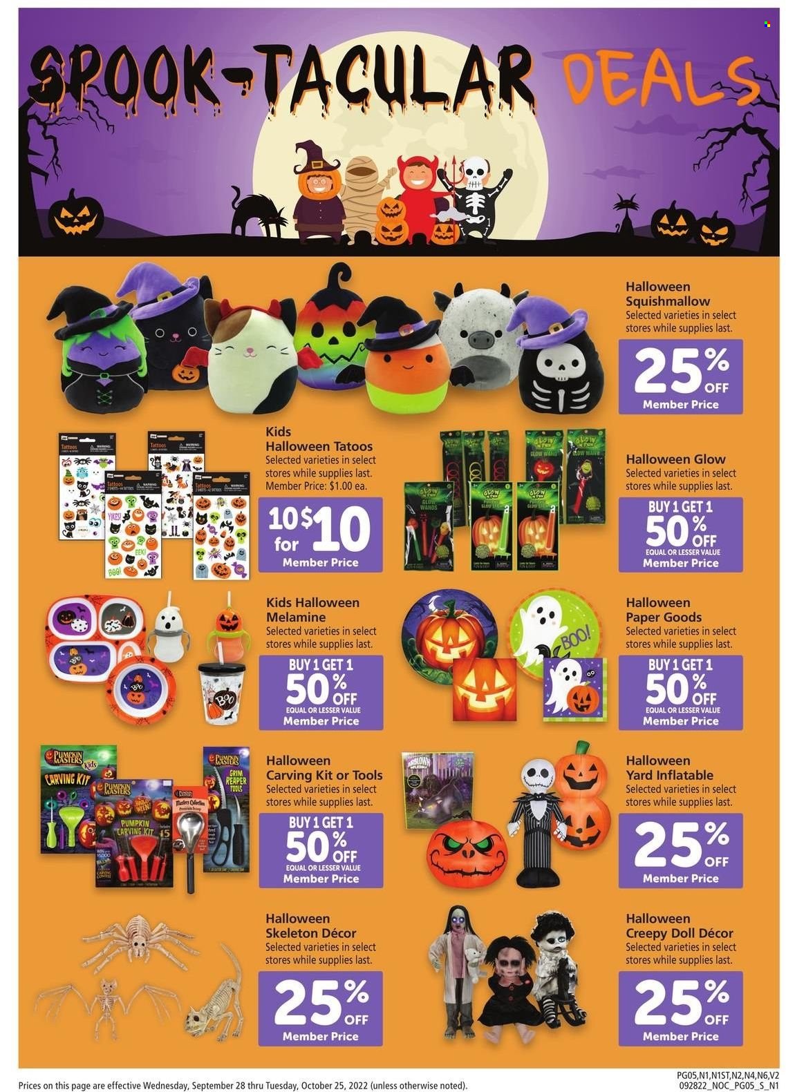 Safeway ad - 09/28/2022 - 10/25/2022. Page 5