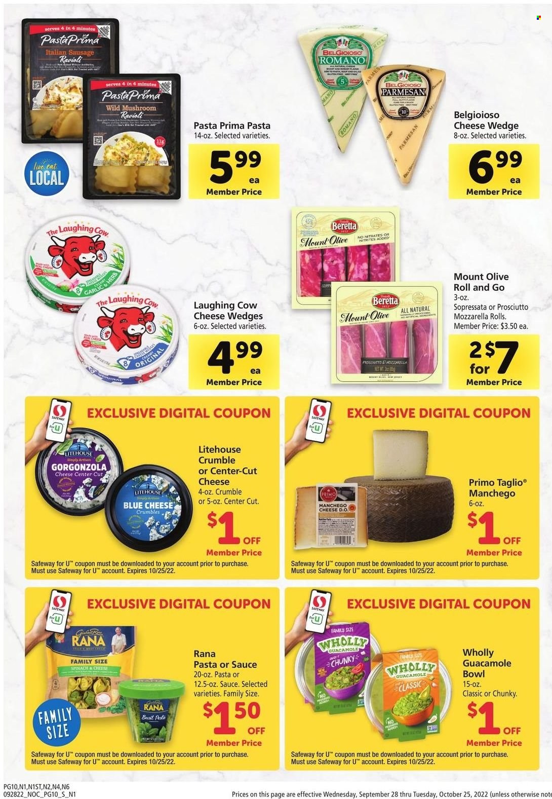 Safeway ad - 09/28/2022 - 10/25/2022. Page 10