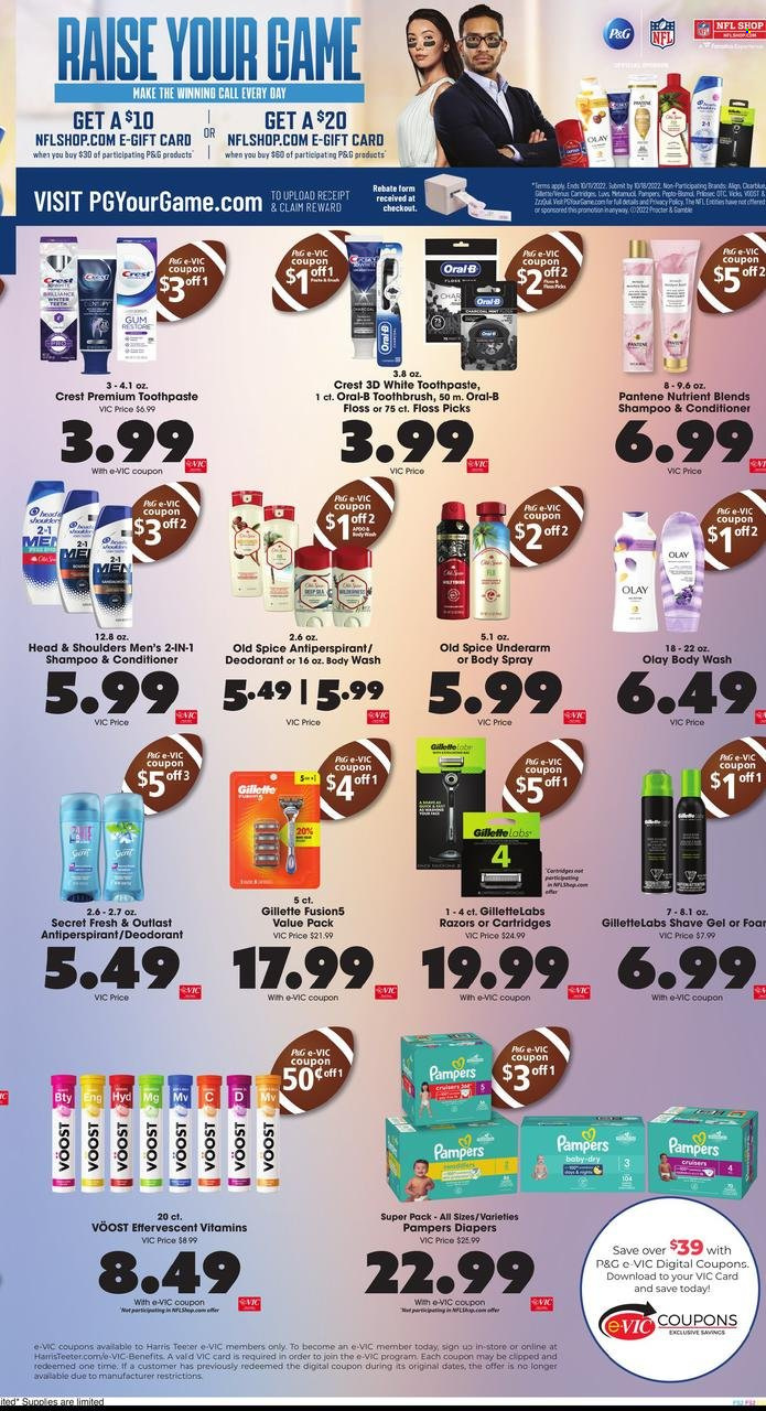 Harris Teeter ad - 09/28/2022 - 10/04/2022. Page 7
