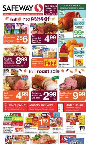 Safeway Flyer - 09/30/2022 - 10/06/2022.