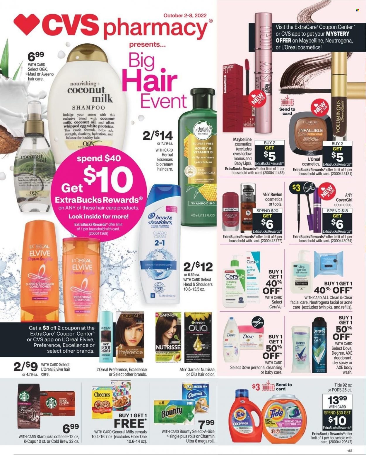 CVS Pharmacy ad - 10/02/2022 - 10/08/2022. Page 1