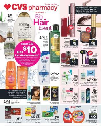 CVS Pharmacy Flyer - 10/02/2022 - 10/08/2022.