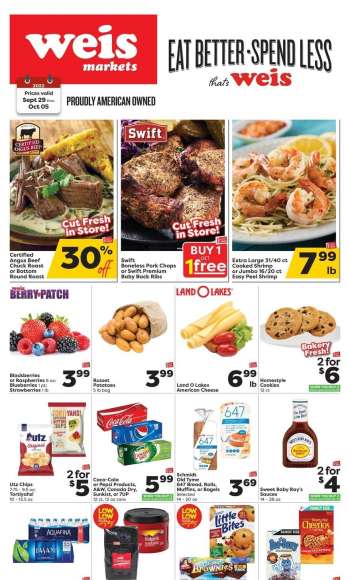 Weis Flyer - 09/29/2022 - 10/05/2022.