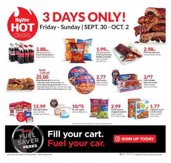 Hy-Vee Flyer - 09/30/2022 - 10/02/2022.