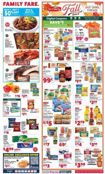 Family Fare Flyer - 10/02/2022 - 10/08/2022.