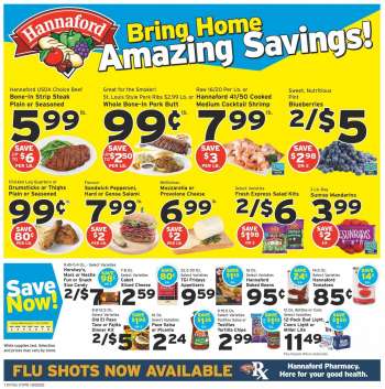 Hannaford Flyer - 10/02/2022 - 10/08/2022.