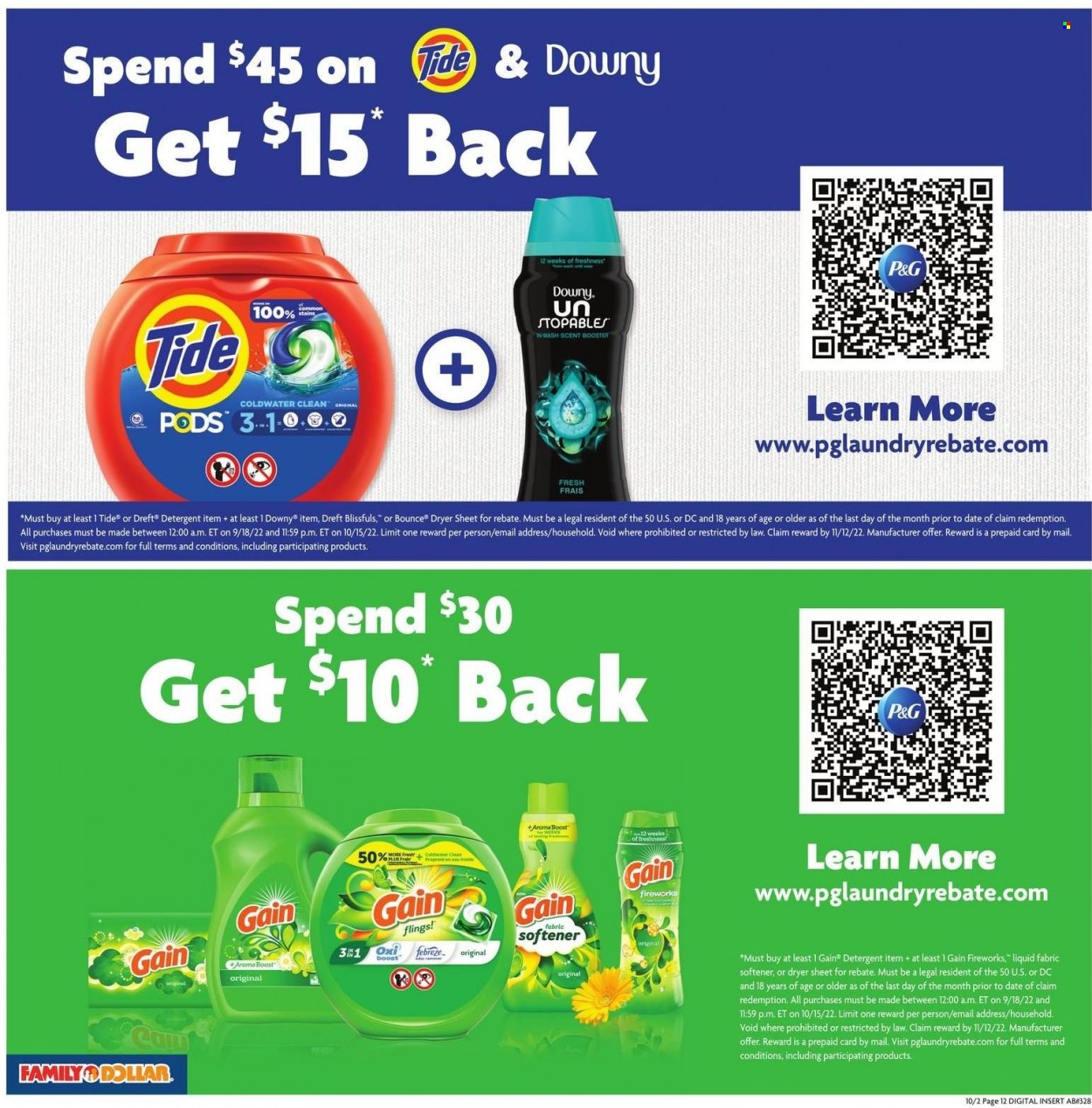 Family Dollar ad - 10/02/2022 - 10/08/2022. Page 7