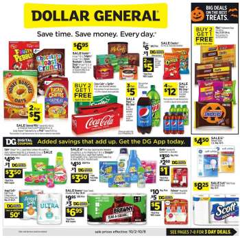 Dollar General Flyer - 10/02/2022 - 10/08/2022.