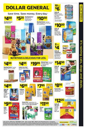 Dollar General Flyer - 10/02/2022 - 10/08/2022.