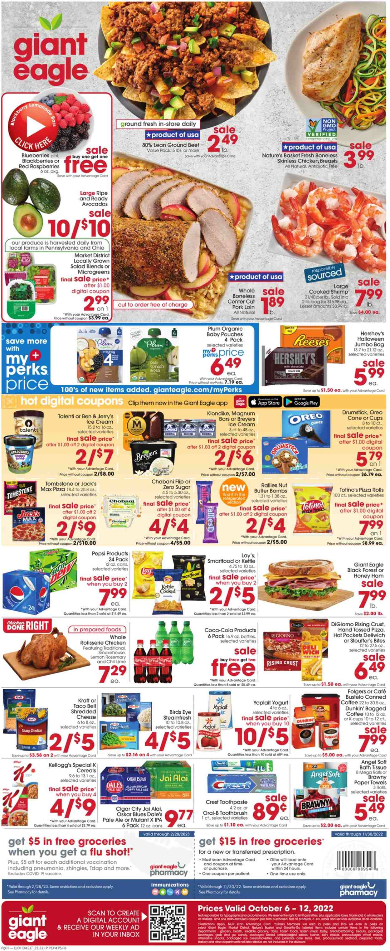 Giant Eagle ad - 10/06/2022 - 10/12/2022. Page 1