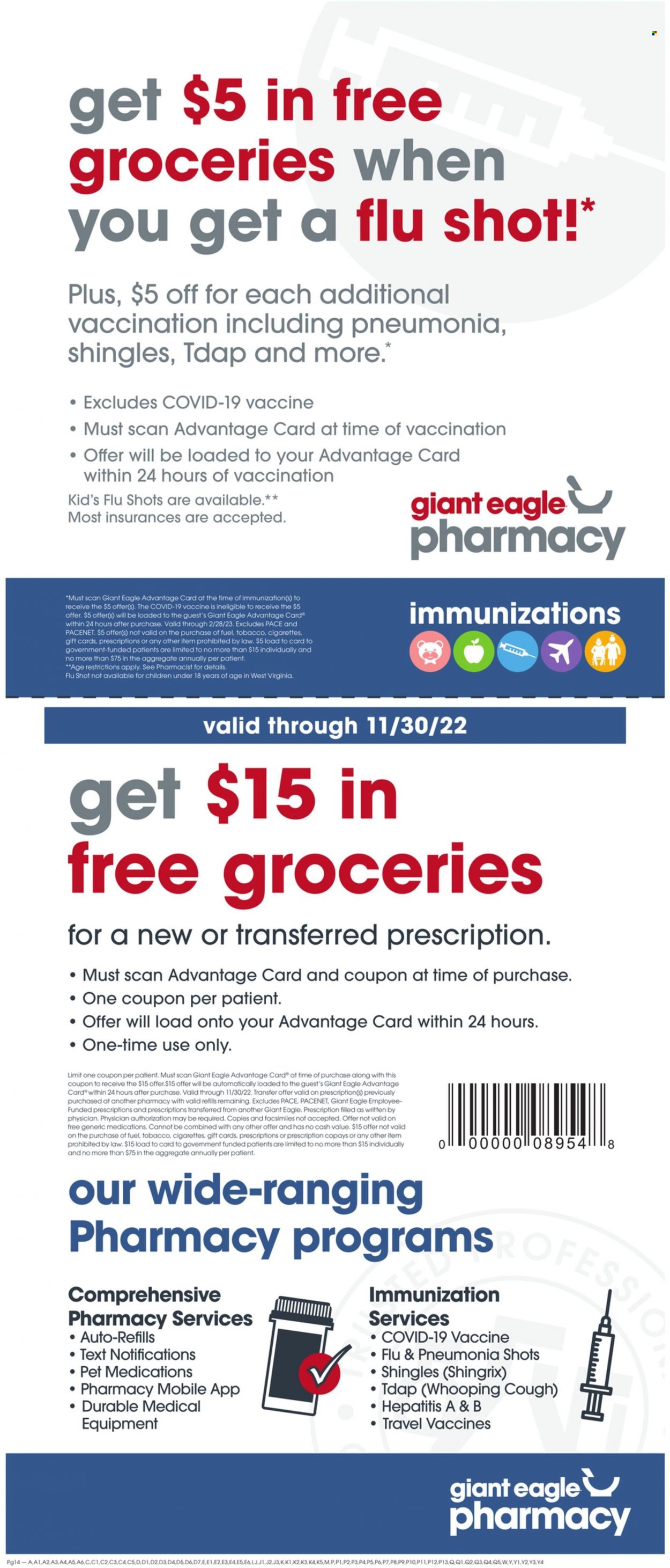 Giant Eagle ad - 10/06/2022 - 10/12/2022. Page 14