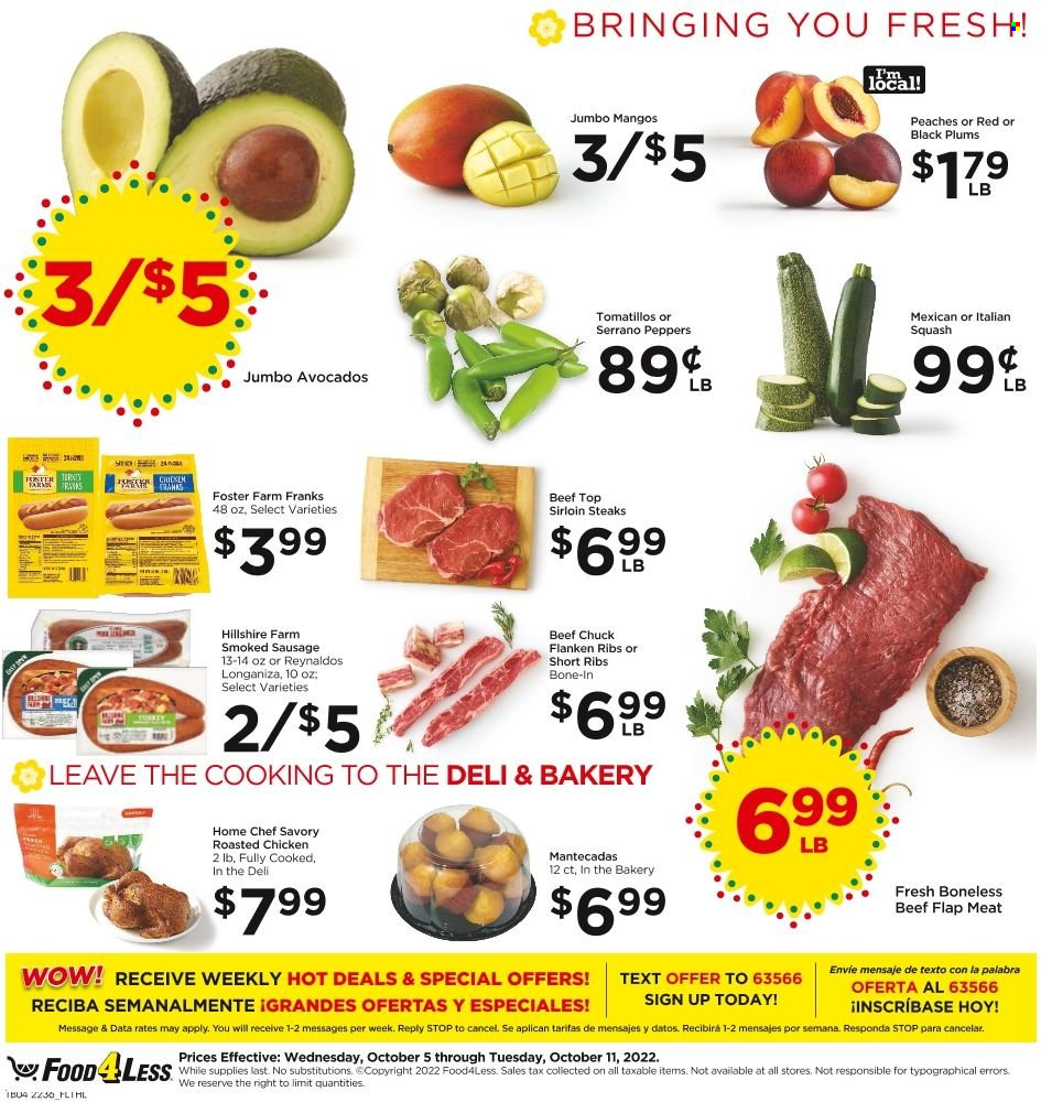 Food 4 Less ad - 10/05/2022 - 10/11/2022. Page 5