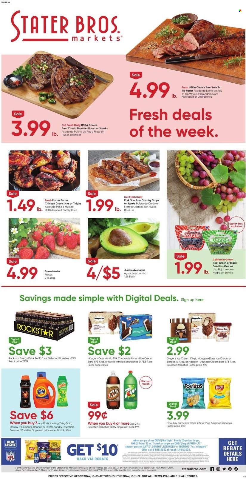 Stater Bros. ad - 10/05/2022 - 10/11/2022. Page 1
