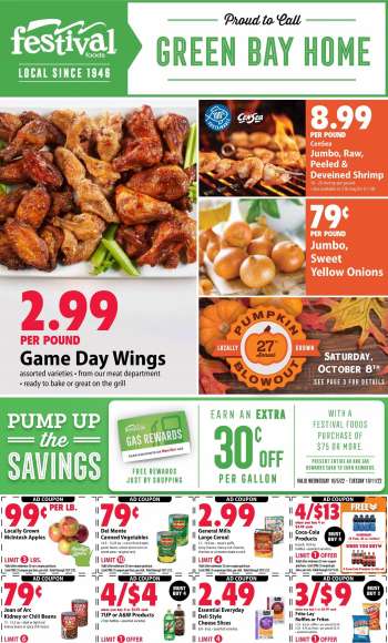 Festival Foods Flyer - 10/05/2022 - 10/11/2022.