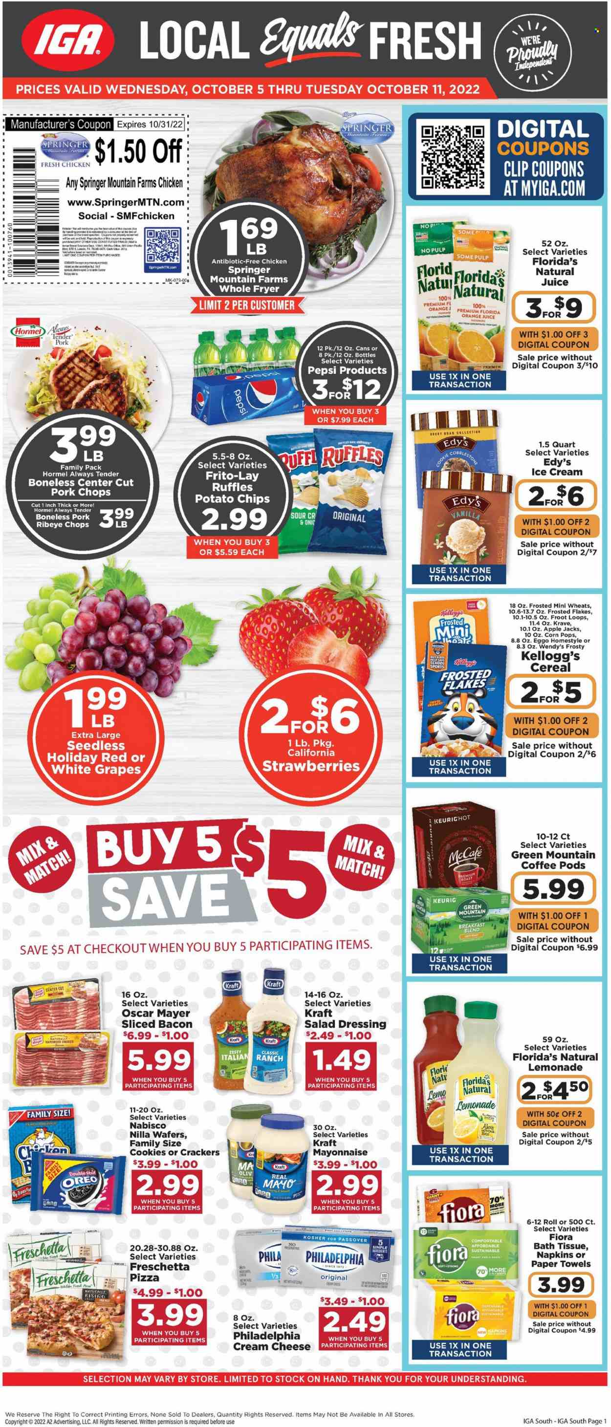 IGA ad - 10/05/2022 - 10/11/2022. Page 1