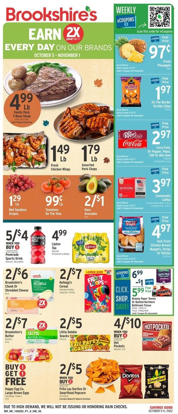 Brookshires ad - 10/05/2022 - 10/11/2022. Page 1