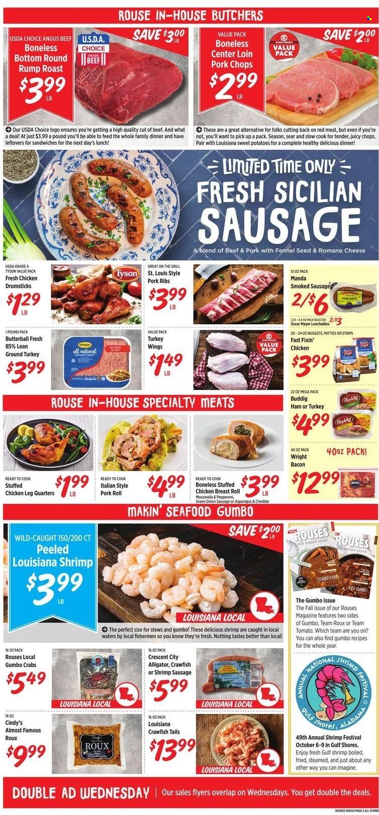 Rouses Markets ad - 10/05/2022 - 10/12/2022. Page 2