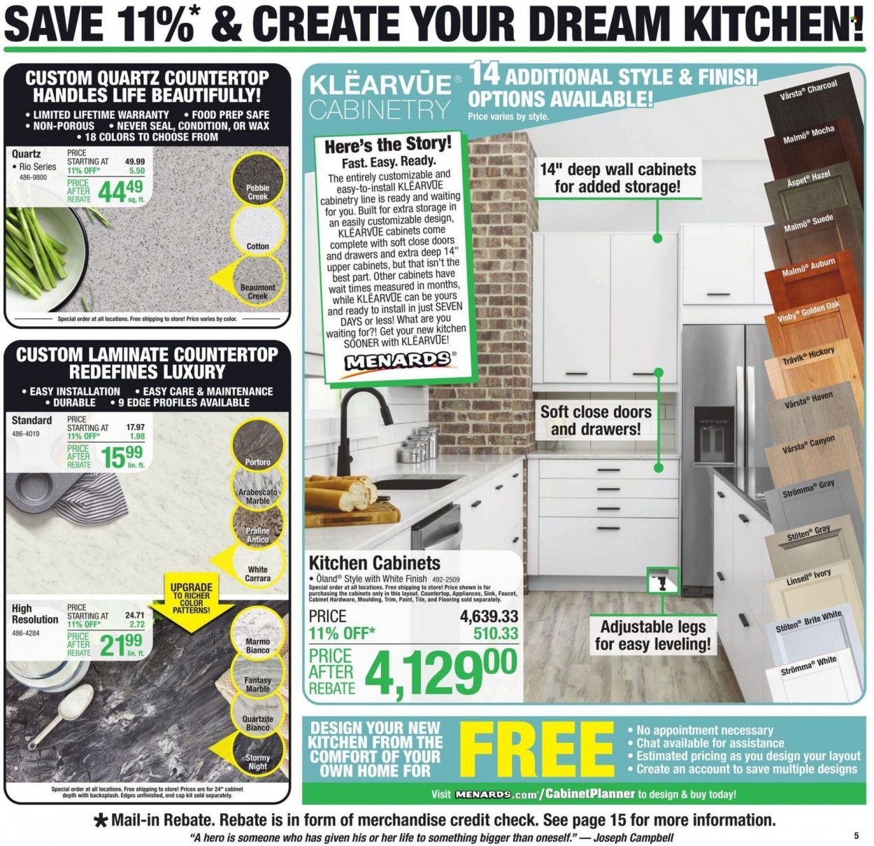 Menards ad - 10/06/2022 - 10/16/2022. Page 5