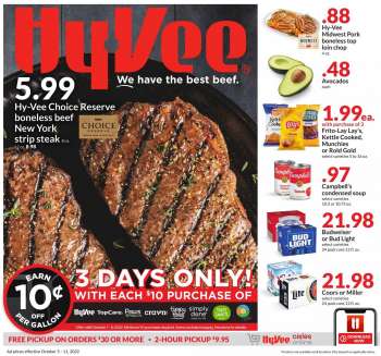 Hy-Vee Flyer - 10/05/2022 - 10/11/2022.