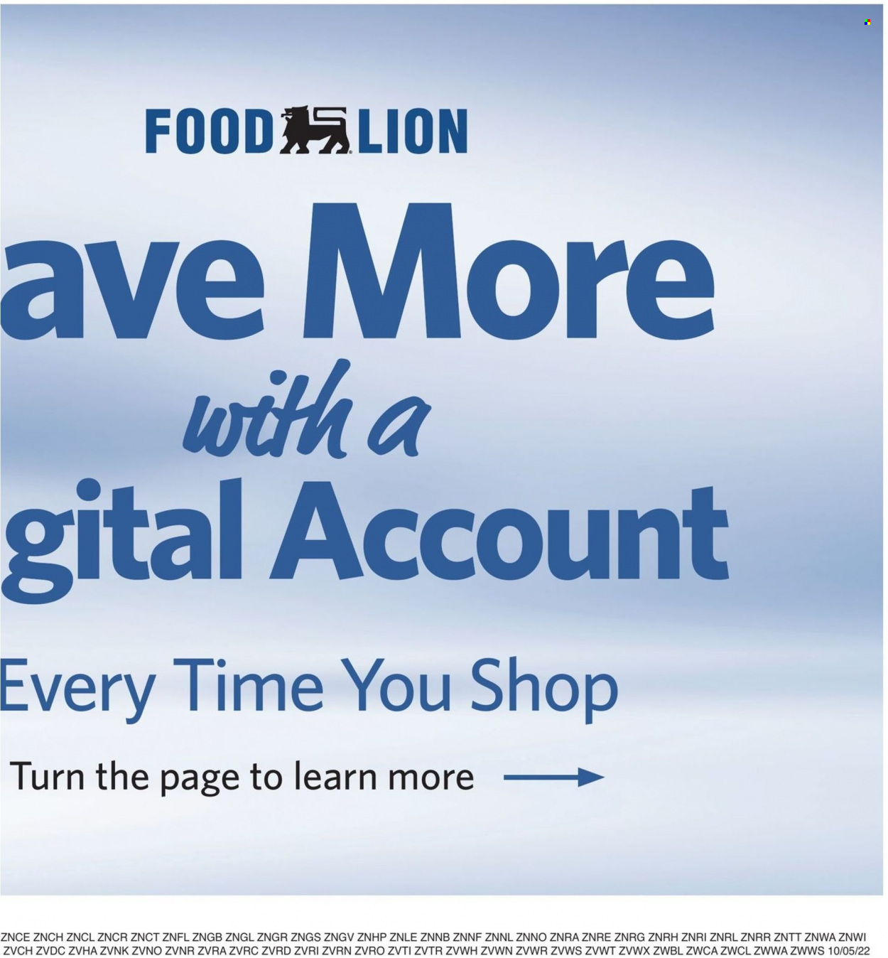 Food Lion ad - 10/05/2022 - 10/11/2022. Page 10
