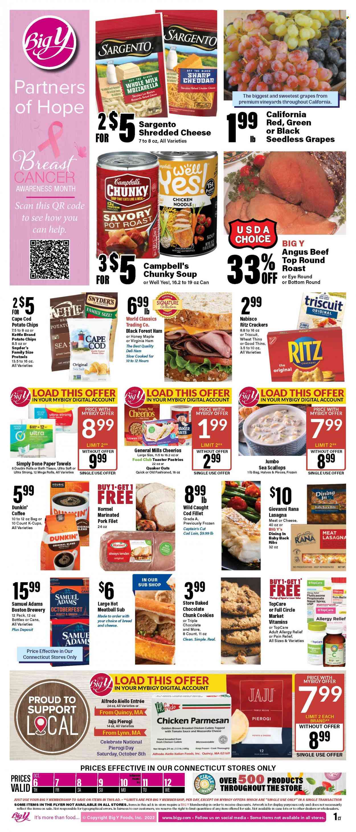 Big Y ad - 10/06/2022 - 10/12/2022. Page 1