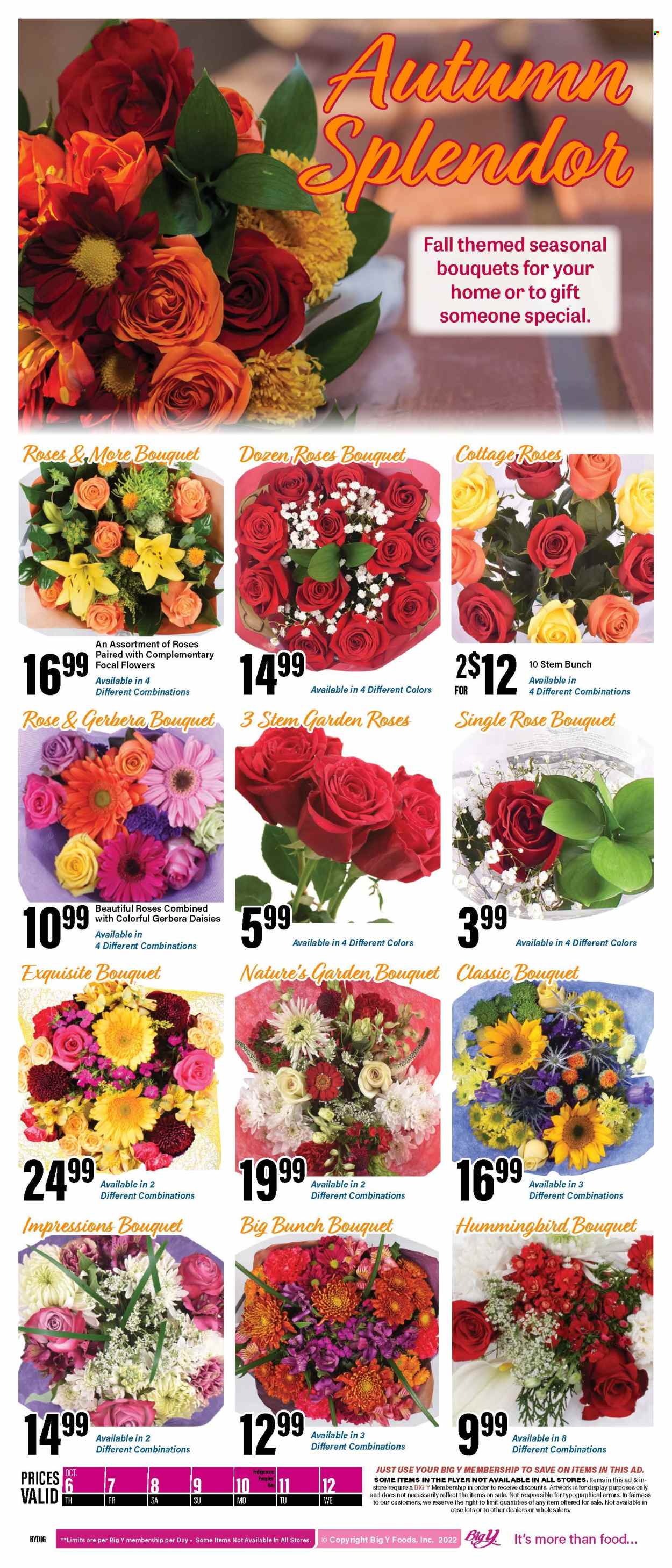 Big Y ad - 10/06/2022 - 10/12/2022. Page 7